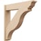 Ekena Millwork 7 1/2-in W x 36-in D x 36-in H Funston Trad Rough Cedar Woodgrain TimberThane Outlooker, Primed Tan OUTUR075X36X36FST04RCPR - alternate 1